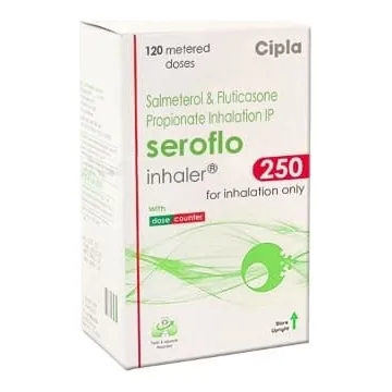 Seroflo 250 Inhaler (Salmeterol 25 Mcg + Fluticasone 250 Mcg) 1 Seroflo 250 Inhaler (Salmeterol 25 mcg + Fluticasone 250 mcg) (Salmeterol/Fluticasone Propionate)
