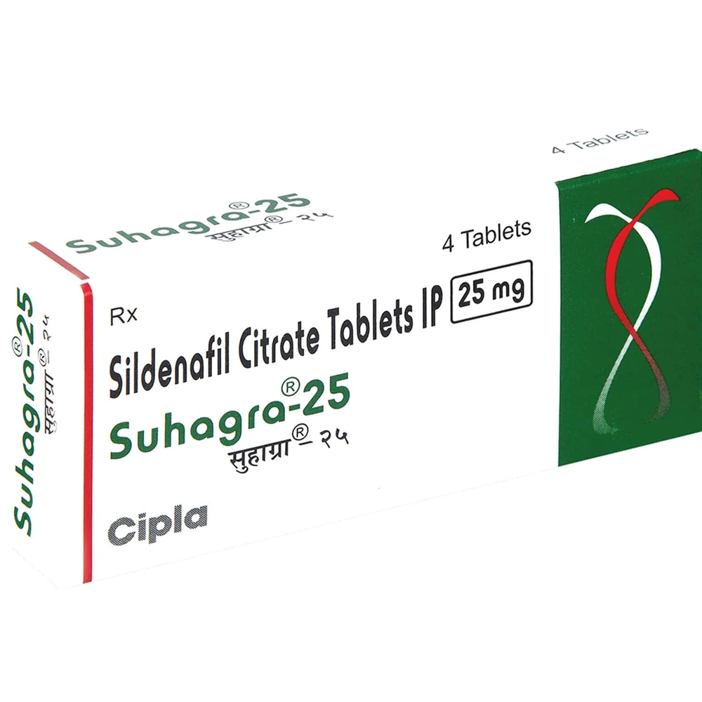 Suhagra 25 Mg Tablets (Pack Of 10) 1 Suhagra 25 Mg Tablet 10